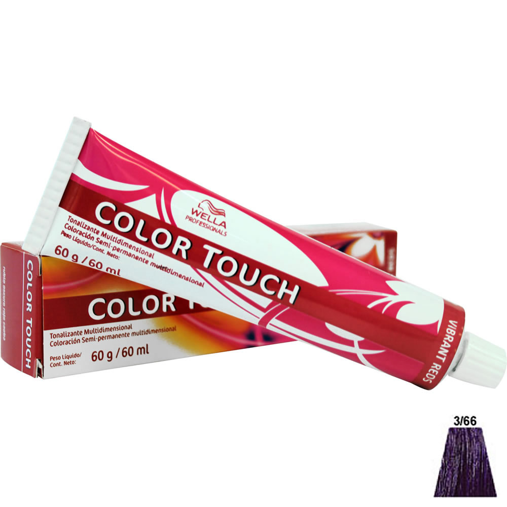 Wella Color Touch Vibrant Red 60ml 3 66 Dark Intensive Violet Brown Wella Color Touch Vibrant Red 60ml 3 66 Dark Intensive Violet Brown