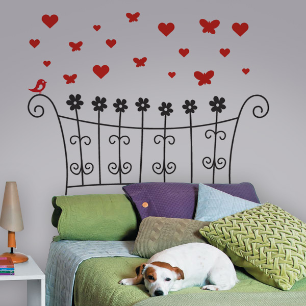 Adesivo de Parede Cabeceira Mod 23 Fran Adesivos Armario Sob Medida Quarto ~ Adesivo de Parede Cabeceira Mod 23 Fran Adesivos