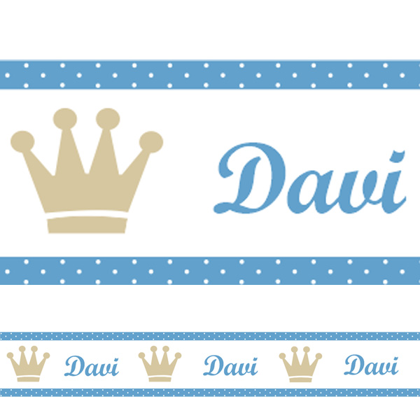 Adesivo decorativo faixa Príncipe com nome Fran Adesivos Aparador Rustico Para Banheiro ~ Adesivo decorativo faixa Príncipe com nome Fran Adesivos