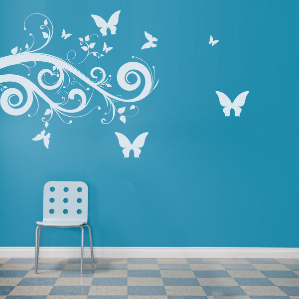 Pin Adesivo parede decorativo floral borboletas pictures on Pinterest Adesivo De Parede Jogos ~ Pin Adesivo parede decorativo floral borboletas pictures on Pinterest