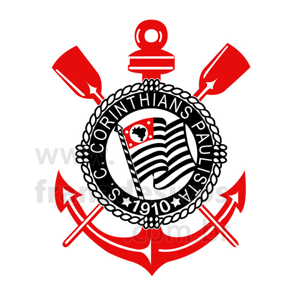 Adesivo de Parede Futebol Escudo do Corinthians Fran Adesivos Fran Adesivos Aparador Vintage ~ Adesivo de Parede Futebol Escudo do Corinthians Fran Adesivos Fran Adesivos