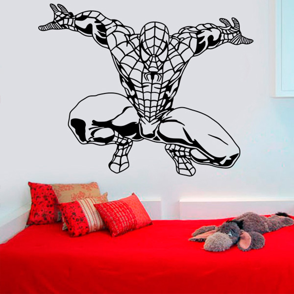 Adesivo de parede Infantil Homem Aranha Fran Adesivos Adesivo Orelha De Abano ~ Adesivo de parede Infantil Homem Aranha Fran Adesivos
