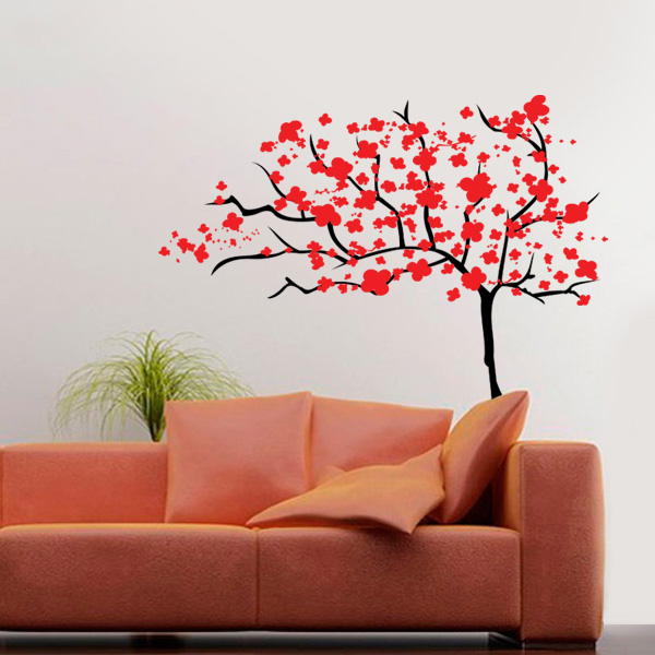 Adesivo de Parede Floral 41 Fran Adesivos Armario Oficina Conforama ~ Adesivo de Parede Floral 41 Fran Adesivos