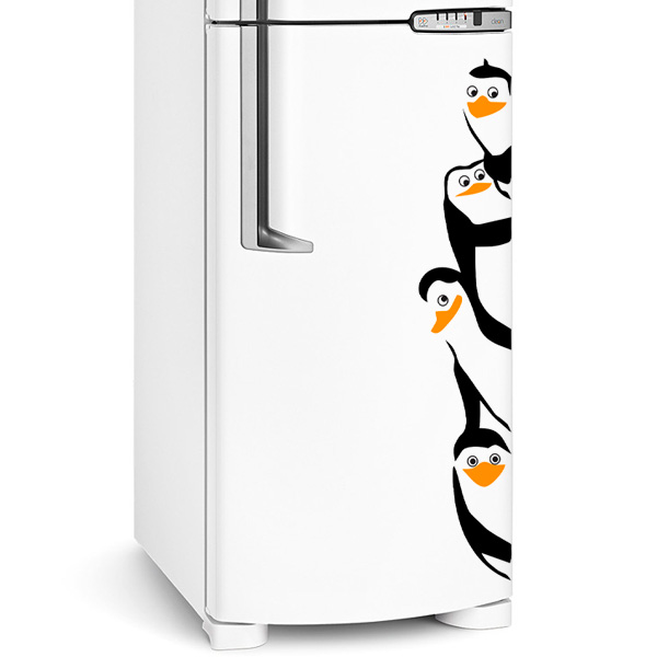 Adesivo para Geladeira Pinguins de Madagascar Fran Adesivos Fran Adesivos Artesanato Total Croche ~ Adesivo para Geladeira Pinguins de Madagascar Fran Adesivos Fran Adesivos