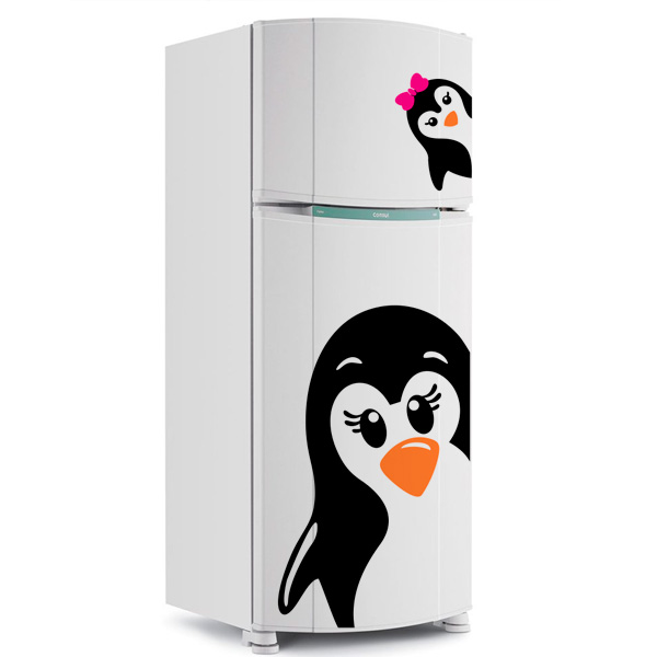Adesivo para Geladeira Pinguim Adesivo para Geladeira Pinguim Aparador Baixo Mdf ~ Adesivo para Geladeira Pinguim Adesivo para Geladeira Pinguim