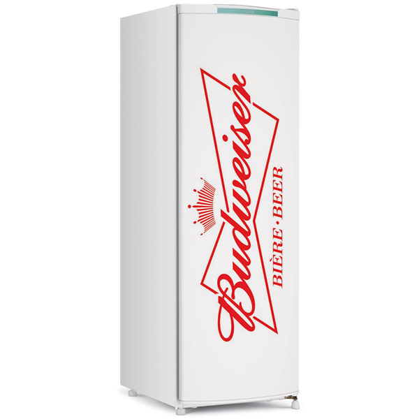 Adesivo de Geladeira Budweiser Logo Fran Adesivos Vender Artesanato Nos Estados Unidos ~ Adesivo de Geladeira Budweiser Logo Fran Adesivos