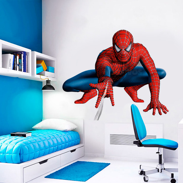 Adesivo de parede Infantil Homem Aranha Fran Adesivos Fran Adesivos Artesanato Das Ostras ~ Adesivo de parede Infantil Homem Aranha Fran Adesivos Fran Adesivos